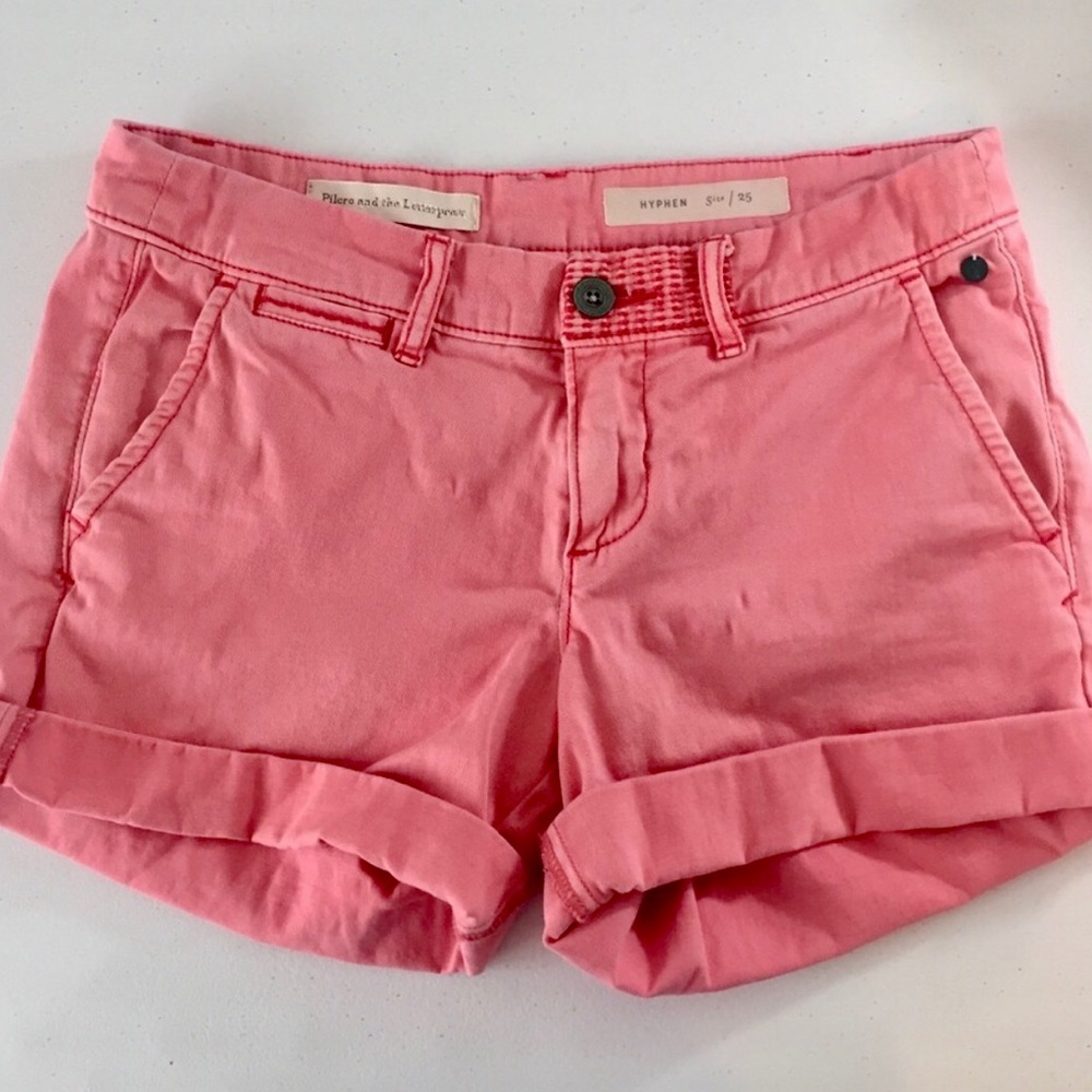 Anthropologie Pilco and Letterpress Chino Shorts.
